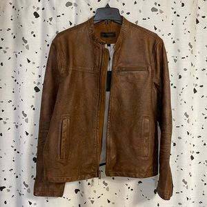 Leather jacket